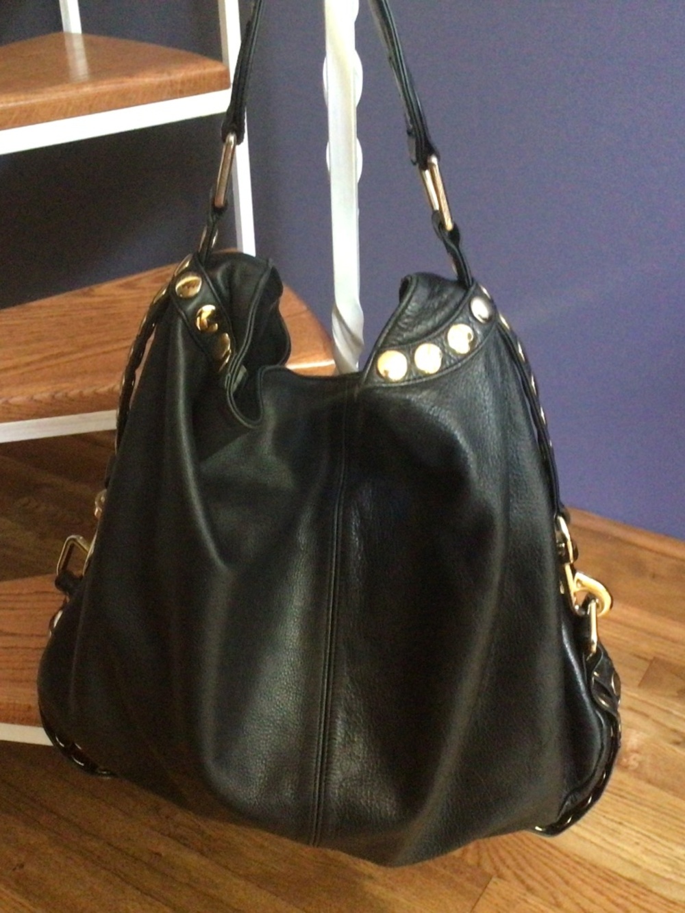 Rebecca Minkoff Leather Studded Hobo